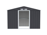 Giantz Garden Shed Outdoor Storage 2.15x1.3M Tool Workshop House Shelter Sliding Door SHED-GAB-4X7-AB