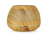 YX130 Essential Oil Diffuser 400ml Cool Mist Humidifier Wood Grain Aromatherapy Humidifier 7 Color V1294-YM0901-H34227LBR-EU