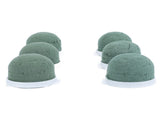 24PCS Mini Floral Foam Holder Round Floral Foam Flower Arrangement Supplies with Iron Wire for Table V1294-YM0901-3115240044711