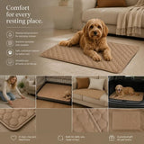 2pcs Coffee Pet Pad, Size XL V1221-XM-CWD-012