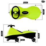 Green-Glide Walker Swing Car Twist Car Rind On Toy Italian Designer For Children Outdoor V891-TOY-ISCG-X1