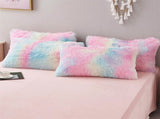 Tie Dye Avignon Botanical Quilt / Doona / Duvet Cover set V745-AQ030115K3