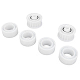 4 Pack Guide Wheels Replacement Pool Cleaner Guide Wheels with 2 Pully Gears for Maytronics for V1294-YM0901-3111240139211