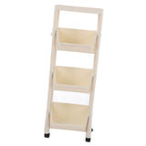 Compact Rolling Storage Organizer Large Capacity Mobile Utility Cart Movable Storage Book Shelves V1294-YM0901-3116230009715