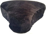 Bicycle Saddle Cover, Fleece Bike Seat Cushion Pad for Cold Weather Riding, Soft Warm Protector for V1189-LC-QP-00737