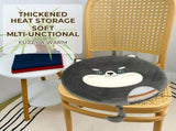 New Winter USB Heated Seat Cushion, Round Cartoon Design for Office and Home, Portable Warmth with V1341-ZY-JNPFEAS6-BEAR