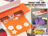 Vinyl Cutter Machine, Bluetooth Connectivity DIY Cutting Machine, Compatible with iOS, Android, V952-QZDTSKZJLYKZDNA00V3