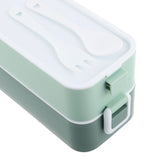Large Capacity Light Green PP Lunch Box Microwave Safe for Meal Prep V1370-AZ4-15441