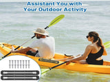 Kayak Track Mount, Kayak Rail Track, Kayak Low Profile Gear Track Accessories for Fishing Rod V1192-AZ-W-2656