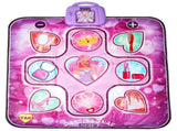 Kids Electronic Dance Mat Princess Theme Musical Rhythm Game with LED Lights Adjustable Volume V888-ELOSUNG40407