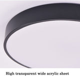 40CM LED Ceiling Light Modern Surface Mount Flush Panel Downlight Ultra-thin V201-FBA0040BL8AU