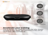 Social Hike Black Mini Vibration Plate - Vibrating Exercise Machine Platform V238-SUPDZ-39285919055952