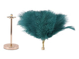 Decorative Table Lamp 30PCS Feathers USB Rechargeable Light Touch Control Desk Light Built in V1294-YM0901-3119230088513