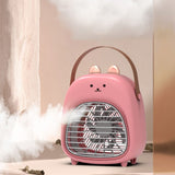 Quiet Portable Water-Cooled Fan, Turbo Water Cooling Wind Circulation, Desktop Air Cooler for Home V1369-AZ3-W-10484