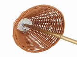 Cordless Boho Rattan Table Lamp Rechargeable Dimmable LED Bedside Lamp Decorative Lighting for Home V1294-YM0901-3119250048111