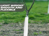 SWETRACE Tree Protect Tree Trunk Protector Guard White PP Material 6Pcs 15.7X2.0X2.0In V1189-LWWAL-20260327-03473
