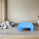 Wear Resistant Blue Plastic Pallet for Basement and Supermarket Storage with Ventilation V1192-AZ-W-28370