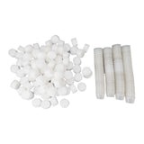 100PCS Net Cups with 100PCS Sponges Plastic Breathable Bottomless Garden Plant Net Pot Bucket Basket V1294-YM0703-3111230094612