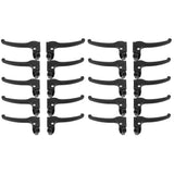 Bike Brake Levers Black Plastic Sturdy Durable for Bicycles 10Pairs V1369-AZ3-W-20858