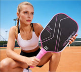 T700 Carbon Fiber Pickleball Paddle Set 8.0oz Lightweight Widebody Design, Ideal for V1232-PKQPTZ003