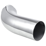 Elbow Exhaust Tip, 101.6mm Inlet, 152.4mm Outlet, 584mm Overall Length, Chrome Turn Down Exhaust Tip V952-PQWGZWGRK4IN0RPH2001V0