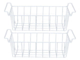Freezer Basket Steel Wire PE Coating Space Saving Multifunctional Freezer Organizer Bin for V1294-YM0901-3113240085211