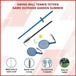 Swing Ball Tennis Tether Game Outdoor Garden Summer V63-836051