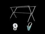 Levede Adjustable Clothes Drying Airer Foldable 150-200cm CR1015-2M