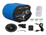 LED Laser Party Light Sound Activated Disco Lamp with Remote Control for KTV Bar Stage Dance Party V1294-YM0901-3119240067211