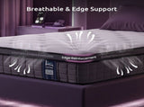 Levitex King Single Mattress 2 Rows Edge Support for Deep Sleep 5-Zone Ergonomic Pocket Spring MATTRESS-F-NEX-30-KS