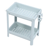 Bathroom Floor Shelf Bathroom Open Shelf Unit Freestanding Corner Rack Shelves V1294-YM0706-3112230061511