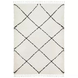 Saffron 22 White Indoor Rug 400 x 300cm - Plush Polypropylene for Living Room LSB-69108