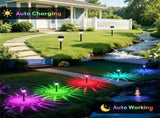 Solar Garden Lights In-Ground Lights Multi-Colour Outdoor Lights Solar Pathway - Black - Size m V1347-DSZ-001-123-BLK-M