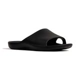 Archline Rebound Orthotic Slides Flip Flop Thongs Slip On Arch Support - Black - Euro 39 V563-AHS00100-39