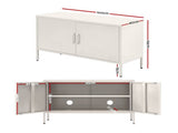Artiss Buffet Sideboard Metal Cabinet - SWEETHEART White AI-LOCKER-MI-WH