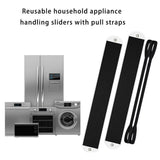 Furniture Gliders Large Appliance Slider with Pull Strap Pull Furniture Slides for Tile Hardwood and V1370-AZ4-12533