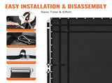 Cargo Net, 3050 x 2670 mm, Heavy Duty Truck Cargo Net for Truck Bed, 4 Adjustable Straps with V952-HWGDWYMESHYFSTOU0V0