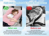 Travel Pillow, Car Pillow for Kids & Adults - Ergonomic Travel Pillows Sleeping Aid for Neck & Body V1258-DP02-WO-1105