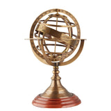 Brass Armillary Sphere 280mm - Medium V440-WG102