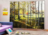Modern Living Room Bedroom High Quality Window Full Shade Printing Curtain V1294-YM0901-JY35905-02