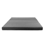 Giselle Bedding Foldable Mattress Folding Foam Double Grey FOAM-MFM-TRIO-DOU-GY