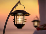 Hanging Wireless Solar Lantern, Waterproof Solar Lights with Wall Mount Kit for Garden Patio Porch V1370-AZ4-05020