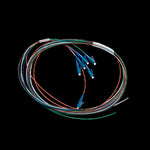 Fibre Pigtail LC OS1 / OS2 Singlemode 2m - 6 Pack Rainbow 015.012.1305