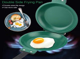 Cake Pan Folding Skillet, Pancake Skillet, Pancake Maker, Copper Omelet Omelette Maker Flip V1192-AZ-W-26532