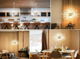 Modern Crystal Chandelier Firework, 8 Lights V178-37571