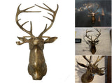 Frankie Stag Animal Resin Hanging Ornament Wall Art Gift V1188-MA108-00311-1