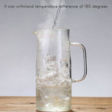 Teapot Glass Tea Maker Large Capacity Heat Resistant Juice Bottles with Removable Stainless Steel V1294-YM0717-10102861