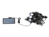 Ground String Light 25 RGB Bulbs IP66 Waterproof APP Bluetooth 2.4G Remote Control Solar Powered V1294-YM0901-3119240075311