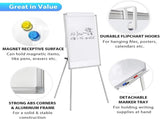 CARLA HOME Whiteboard Easel Portable Magnetic Dry Erase Board with Tripod Stand & Height LSB-36372