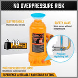 10 Ton Hydraulic Bottle Jack w/Safety Valve Car Van Truck Caravan Lift SUV 4WD V465-82042